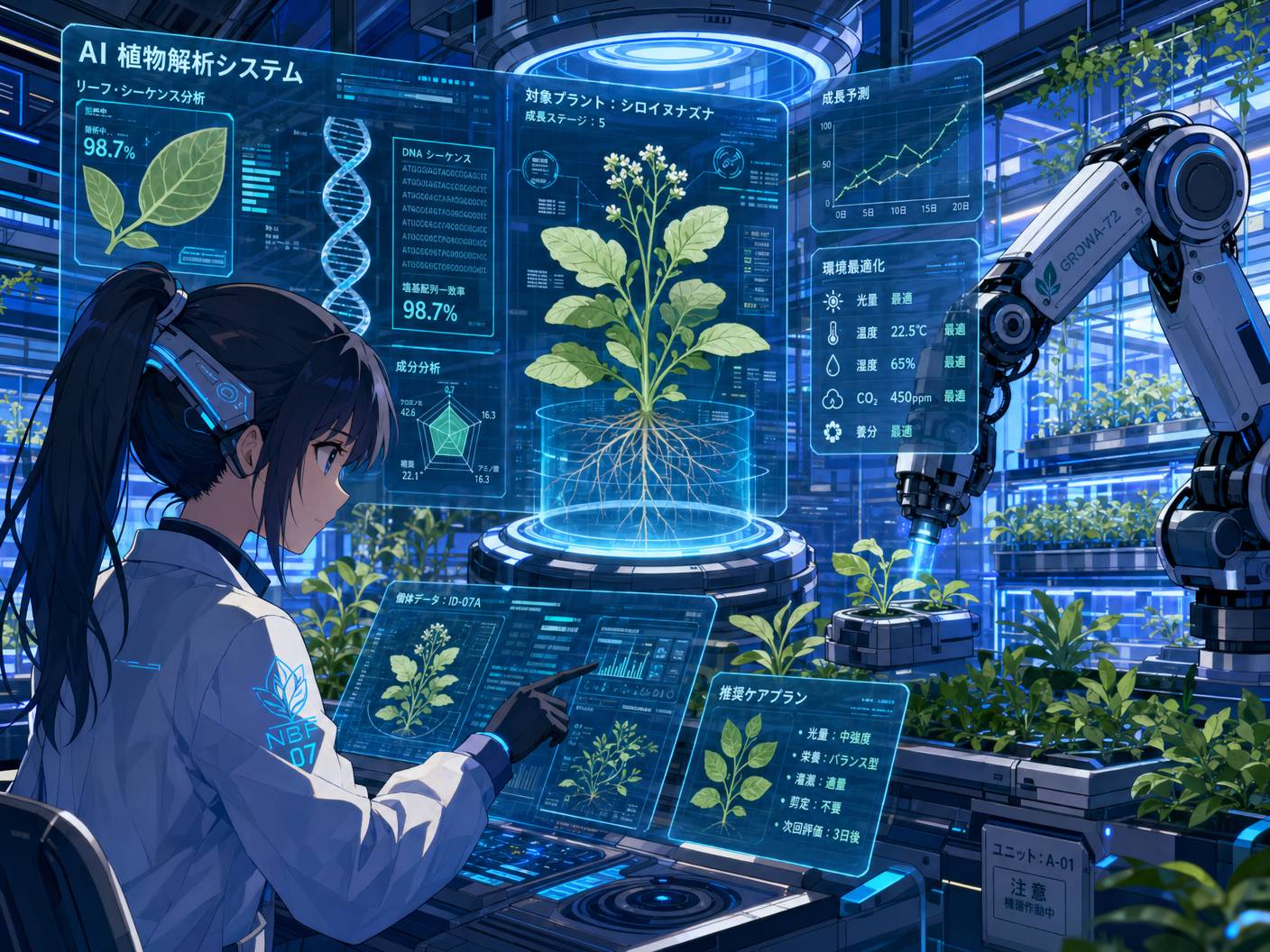 高清视频植物视频-AI植物视频制作