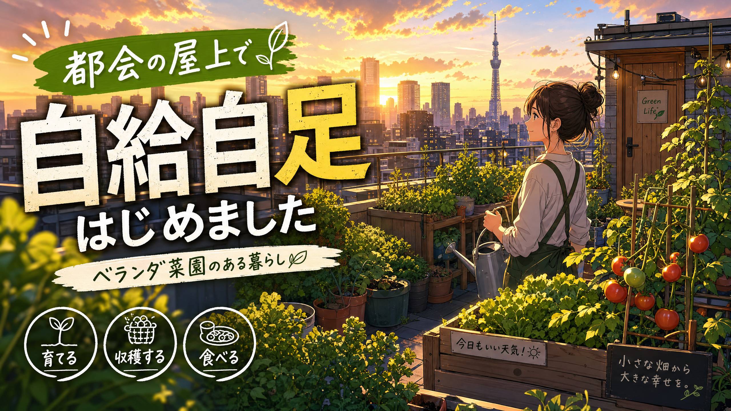 高清视频植物视频-屋顶花园视频分享